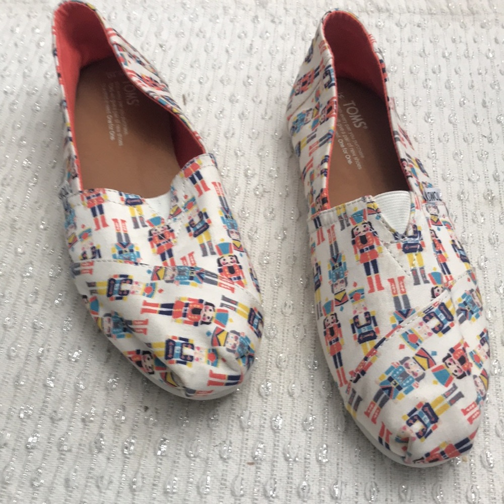 Toms Nutcracker Slip on Shoes